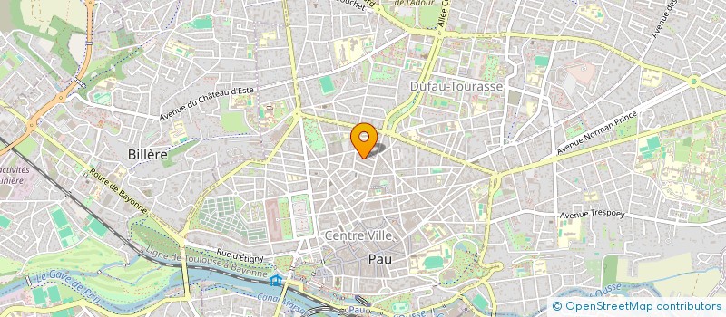 localisation de l'entreprise YF à PAU