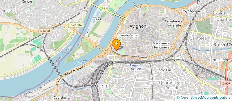 localisation de l'entreprise YF  AVIGNON