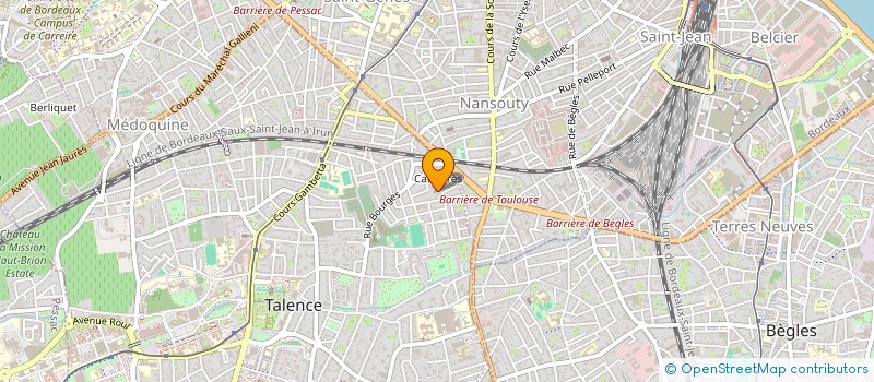 localisation de l'entreprise YF AVOCATS  TALENCE