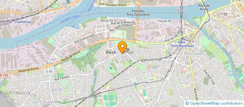 localisation de l'entreprise YF FINANCE à REZE