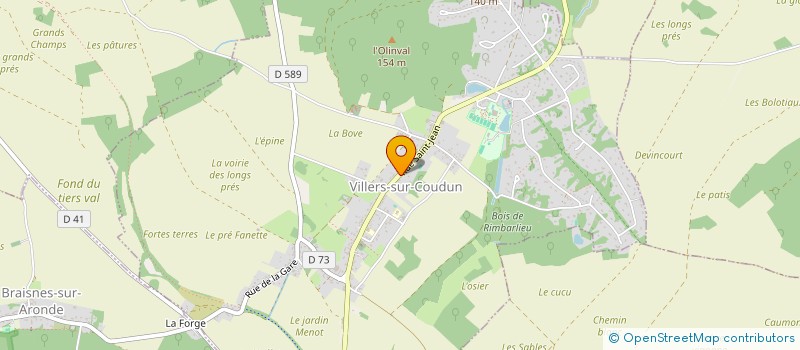 localisation de l'entreprise YF SERVICES  VILLERS-SUR-COUDUN