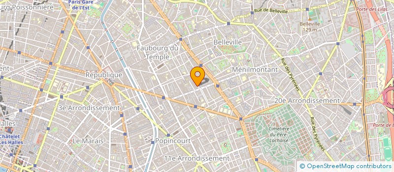 localisation de l'entreprise YFA  PARIS