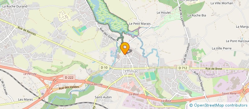 localisation de l'entreprise YFFINIAC INDUSTRIE à YFFINIAC