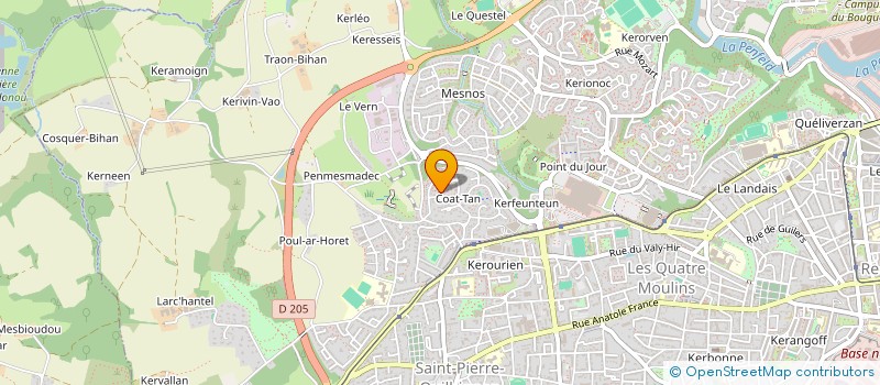 localisation de l'entreprise YFOG à BREST