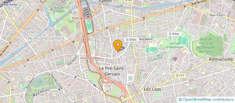 localisation de l'entreprise YG CONSULTANT à LE PRE-SAINT-GERVAIS