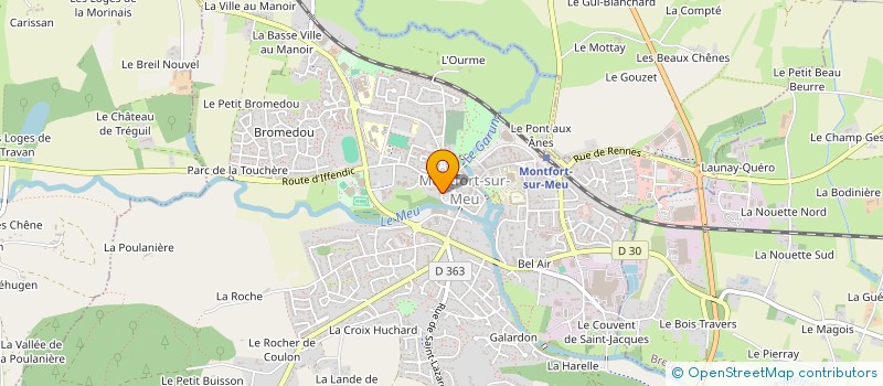 localisation de l'entreprise YG DESIGN  MONTFORT-SUR-MEU