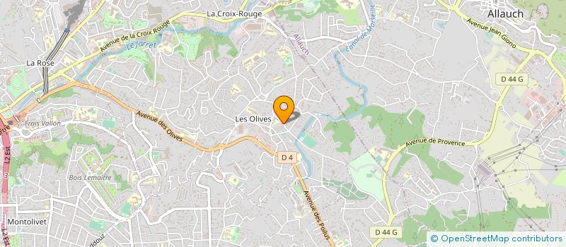 localisation de l'entreprise YG INVEST à MARSEILLE 13EME