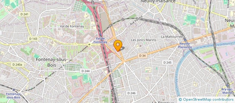 localisation de l'entreprise YG LUXURY  LE PERREUX-SUR-MARNE