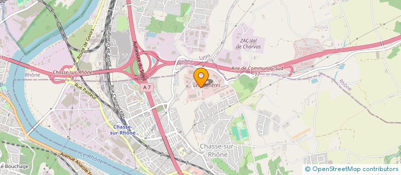 localisation de l'entreprise YG PHOTOGRAPHIES  CHASSE-SUR-RHONE