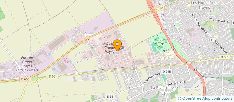 localisation de l'entreprise YG SAVIPOL  SAINTE-SAVINE