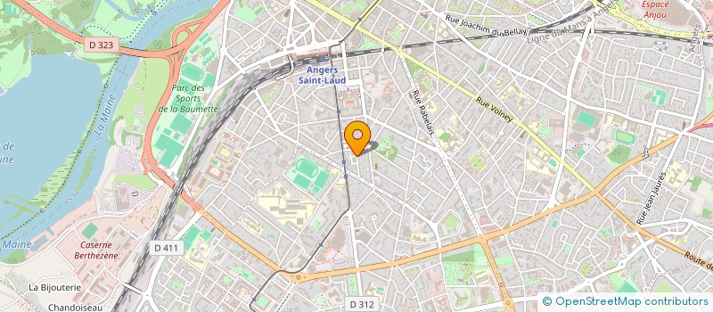 localisation de l'entreprise YG2G à ANGERS