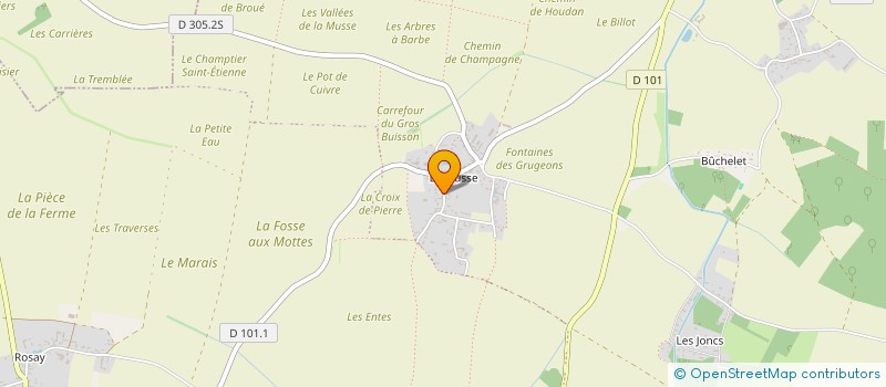 localisation de l'entreprise YGB à BOUTIGNY-PROUAIS