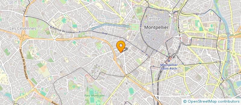 localisation de l'entreprise YGC à MONTPELLIER