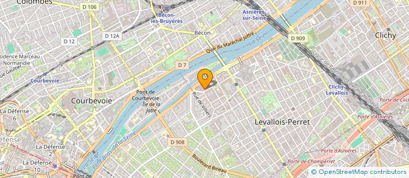 localisation de l'entreprise YGC PARTICIPATIONS  LEVALLOIS-PERRET