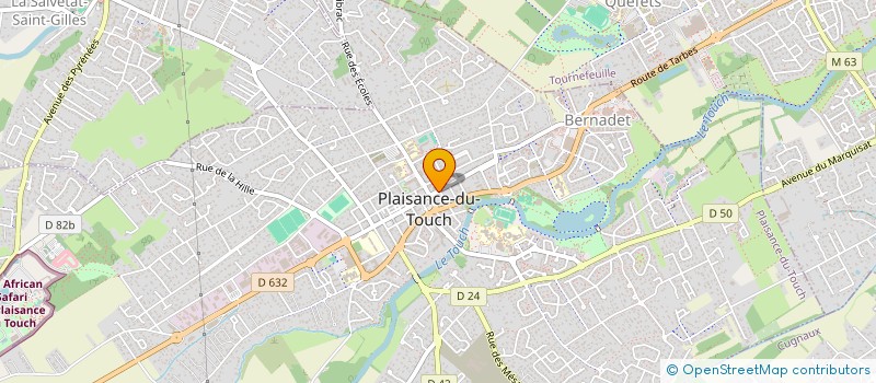 localisation de l'entreprise YGGDRASIL DIGITAL  PLAISANCE-DU-TOUCH