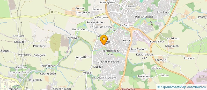 localisation de l'entreprise YGGDRASILL HOLDING à GOUESNOU