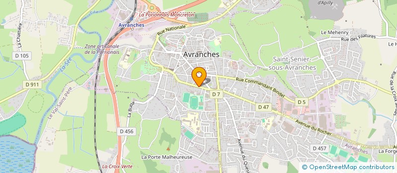 localisation de l'entreprise YGGDRASYL  AVRANCHES