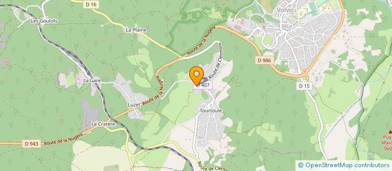 localisation de l'entreprise YGGDRASYLL  VOLVIC