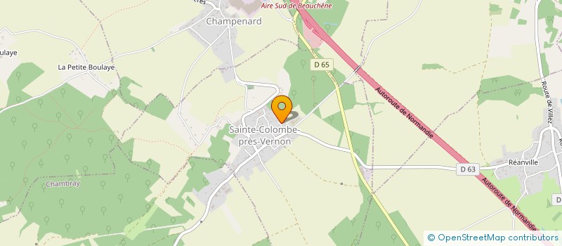 localisation de l'entreprise YGI  SAINTE-COLOMBE-PRES-VERNON