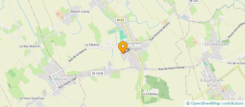 localisation de l'entreprise YGIIS à RADINGHEM-EN-WEPPES