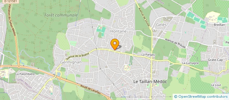 localisation de l'entreprise YGL  LE TAILLAN-MEDOC