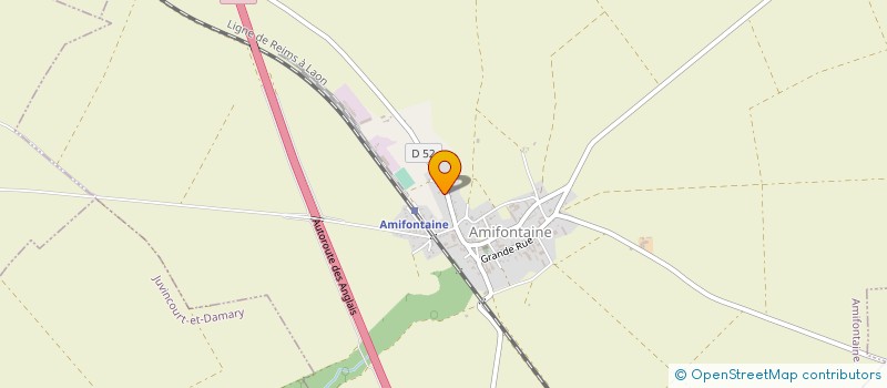 localisation de l'entreprise YGONNIN à AMIFONTAINE