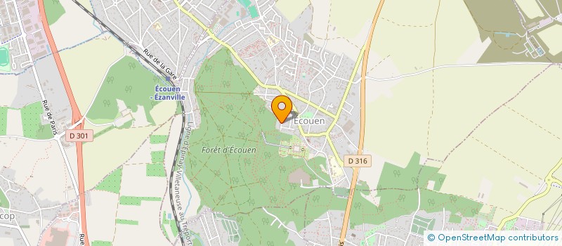 localisation de l'entreprise YGREC  ECOUEN