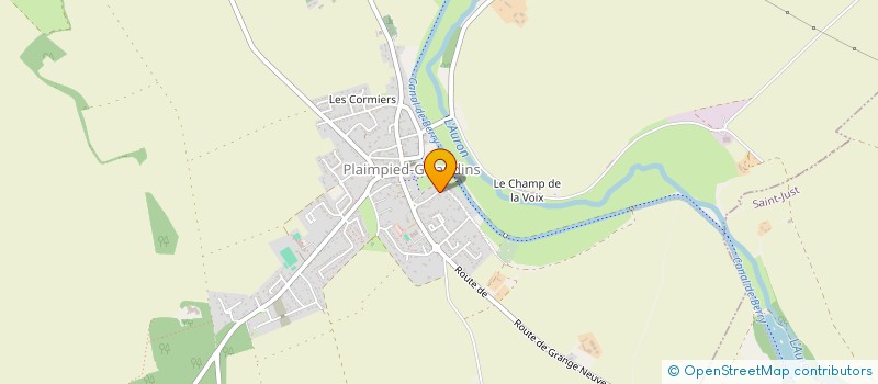 localisation de l'entreprise YH PARTICIPATIONS  PLAIMPIED-GIVAUDINS