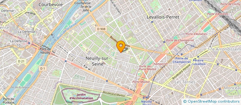 localisation de l'entreprise YH PLUS à NEUILLY-SUR-SEINE