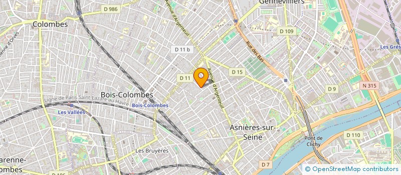 localisation de l'entreprise YHA CONSULTING  ASNIERES-SUR-SEINE