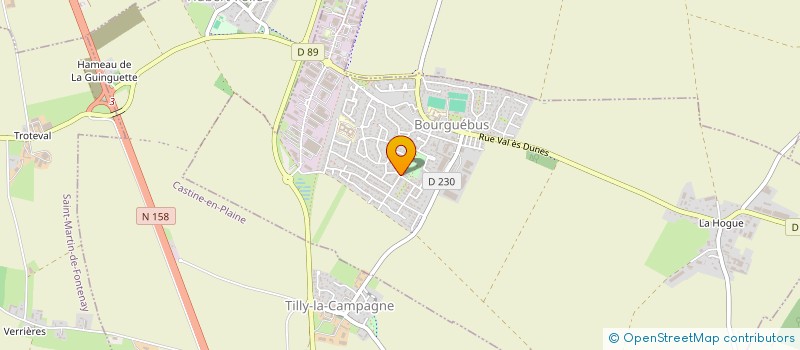 localisation de l'entreprise YHC CONSTRUCTION  BOURGUEBUS