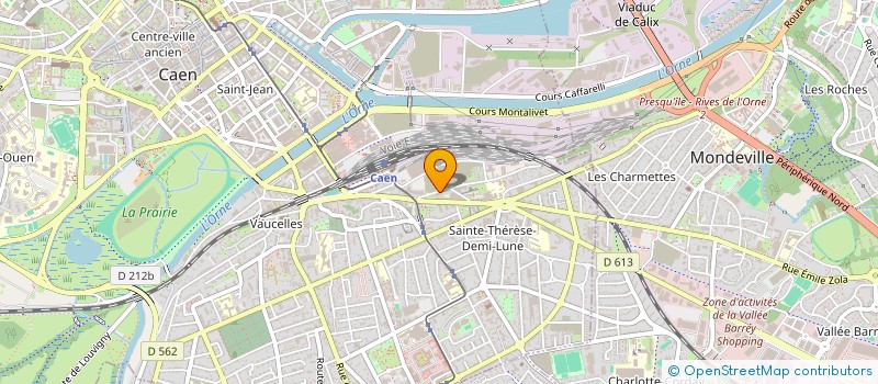 localisation de l'entreprise YHH CAEN à CAEN