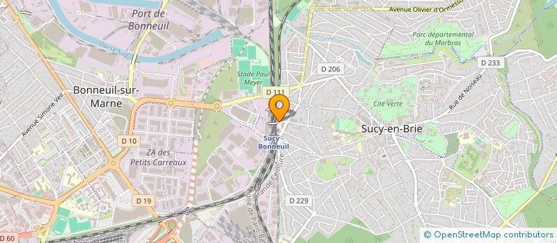 localisation de l'entreprise YHJ  SUCY-EN-BRIE