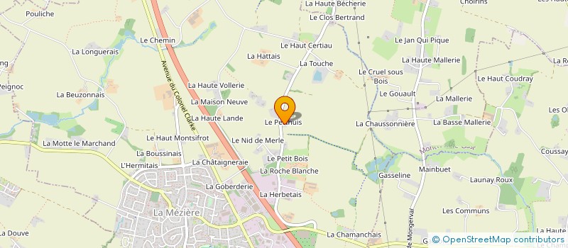 localisation de l'entreprise YHLC  LA MEZIERE