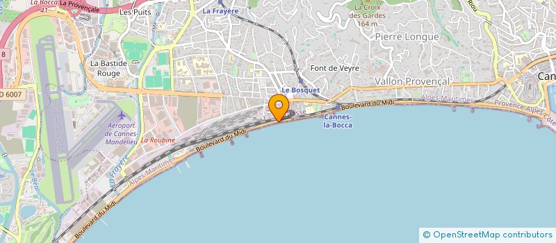 localisation de l'entreprise YI FAT à CANNES