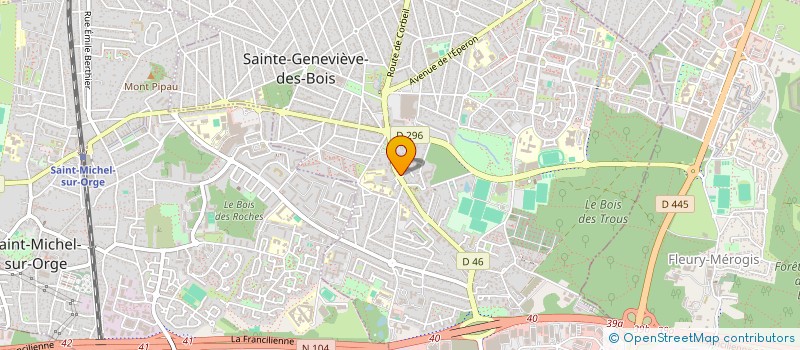 localisation de l'entreprise YI LU FA  SAINTE-GENEVIEVE-DES-BOIS