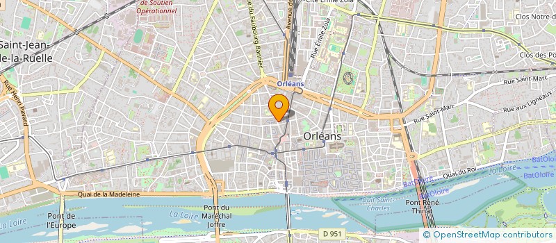 localisation de l'entreprise YI MEI à ORLEANS