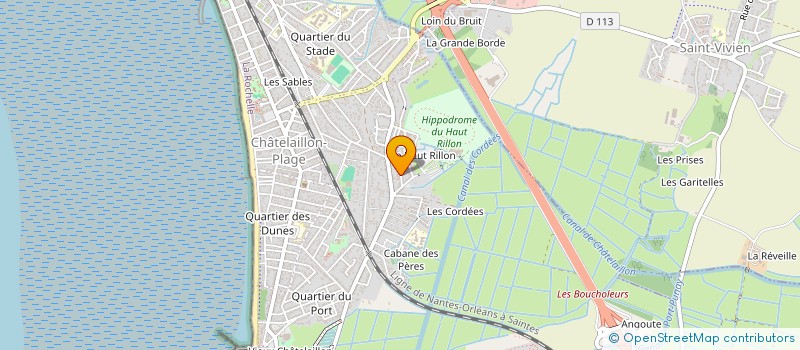 localisation de l'entreprise YI NUO à CHATELAILLON-PLAGE