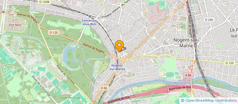 localisation de l'entreprise YI PARIS HOUSE  NOGENT-SUR-MARNE