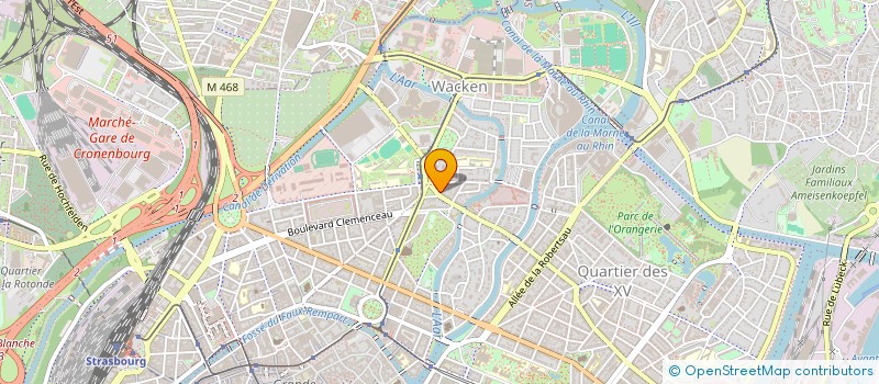 localisation de l'entreprise YI TV  STRASBOURG