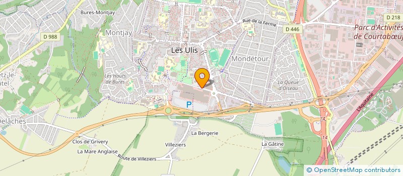 localisation de l'entreprise YIAN GROUPE à LES ULIS
