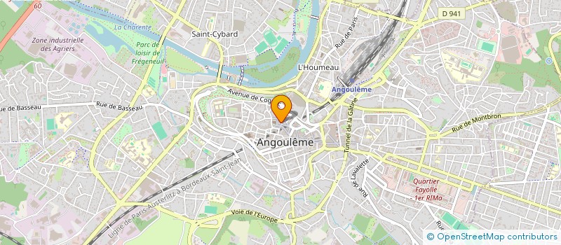 localisation de l'entreprise YIAYIA à ANGOULEME