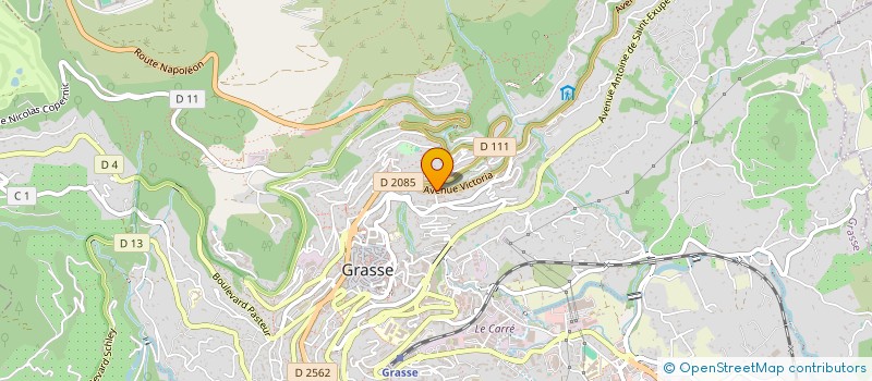 localisation de l'entreprise YIELD INVEST  GRASSE