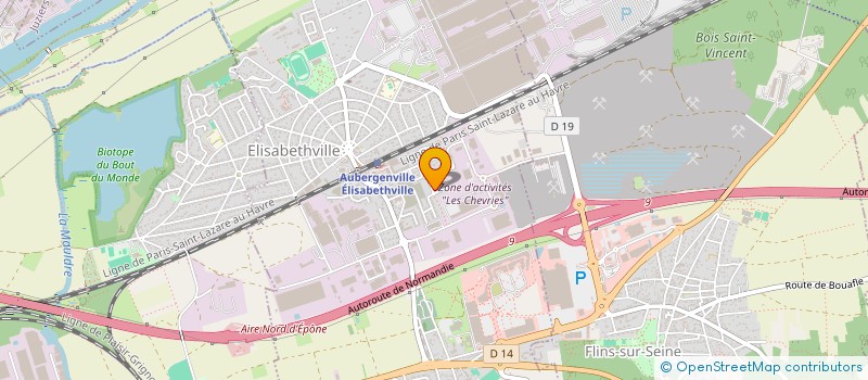 localisation de l'entreprise YIELD IT  AUBERGENVILLE