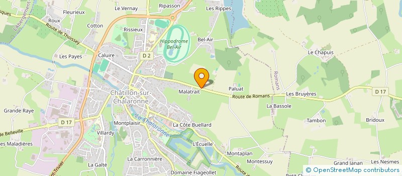 localisation de l'entreprise YIELD'UP  NEYRON