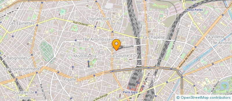 localisation de l'entreprise YIEN FONG  PARIS