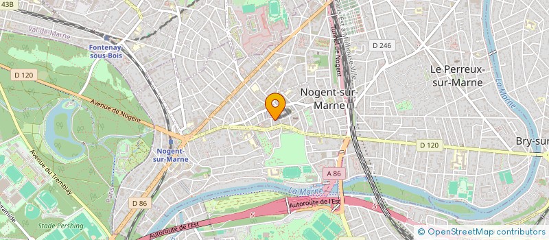 localisation de l'entreprise YIFA à NOGENT-SUR-MARNE