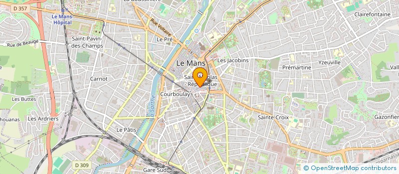 localisation de l'entreprise YIGUI  LE MANS