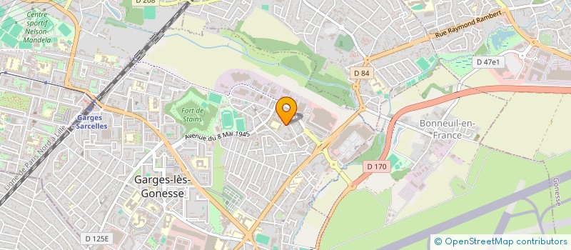 localisation de l'entreprise YIL ETANCHE à GARGES-LES-GONESSE