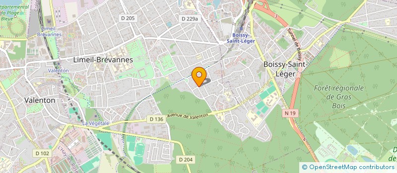localisation de l'entreprise YILBAY à LIMEIL-BREVANNES